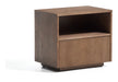 Kave Home Nachtkastje Helvine Essen, 60 x 52cm - Bruin