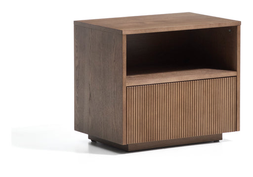 Kave Home Nachtkastje Helvine Essen, 60 x 52cm - Bruin