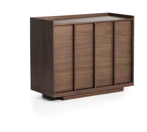 Kave Home Dressoir Onix Walnoot, 100cm - Donkerbruin