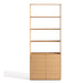 Kave Home Opbergkast Visala Eiken, 209 x 90cm - Naturel