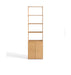 Kave Home Opbergkast Visala Eiken, 209 x 60cm - Licht Bruin