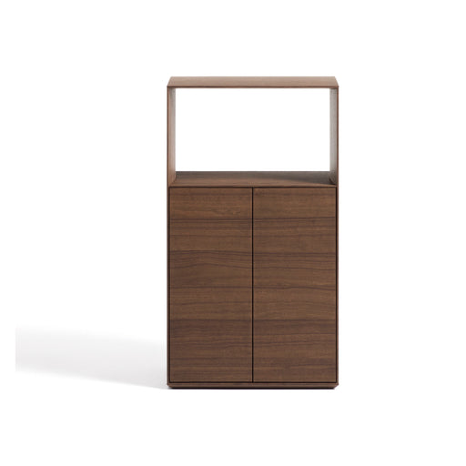 Kave Home Opbergkast Visala Walnoot, 106 x 60cm - Donkerbruin