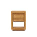 Kave Home Badkamermeubel Saula Teakhout, 80 x 60cm (excl. waskom) - Naturel