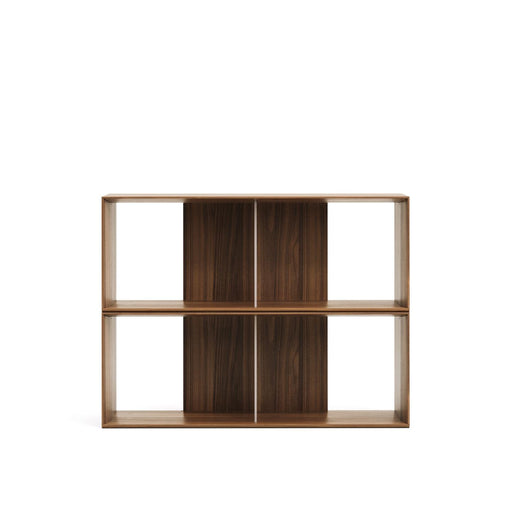 Kave Home Modulair Wandrek Litto Walnoot, 76 x 101cm