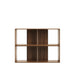 Kave Home Modulair Wandrek Litto Walnoot, 76 x 101cm