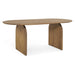 Nest of Nora Eettafel Eira - Mangohout 180x100 cm - Ovaal - Naturel