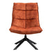 Nest of Nora Draaifauteuil Liv - Comfortabele loungestoel - Roest velvet