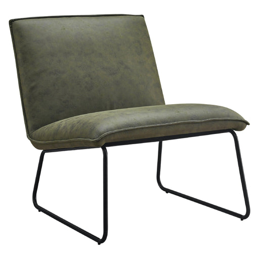 Nest of Nora Fauteuil Lokan - Relaxstoel - Groen microleder
