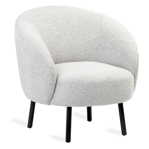 Nest of Nora Bouclé Fauteuil - Loungestoel - Naturel