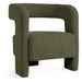 Nest of Nora Design fauteuil Noor - Retro design loungestoel - Groen