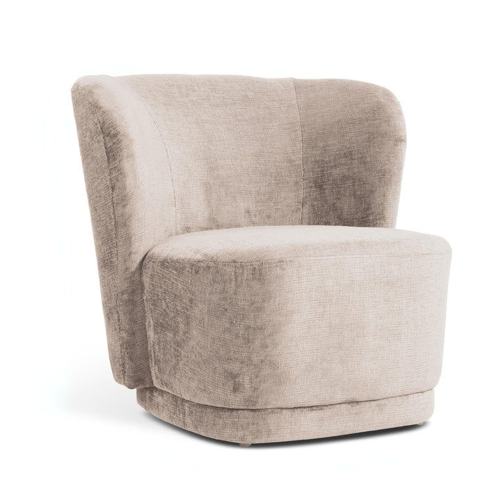 Nest of Nora Retro design fauteuil Kjell - stof - Beige