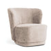 Nest of Nora Retro design fauteuil Kjell - stof - Beige