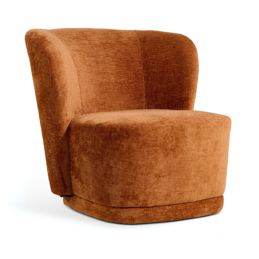 Nest of Nora Retro design fauteuil Kjell - stof - Roest
