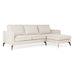 Nest of Nora Hoekbank Lenne - linnen L vorm 4 zits - Beige