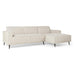 Nest of Nora Linnen hoekbank Cavik - rechts 260x150 - Beige