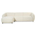 Nest of Nora Hoekbank Elna - bouclé links - Loungebank - Beige