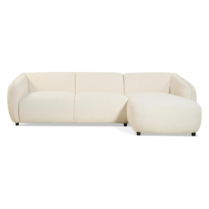 Nest of Nora Hoekbank Elna - bouclé rechts - Loungebank - Beige