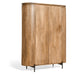 Nest of Nora Mangohouten wandkast Besa - 151x115x43 cm - Lichtbruin