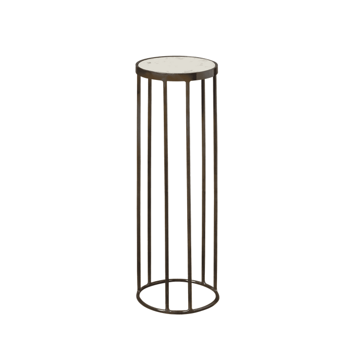 RENEW Zuil Irina Marmer, 74cm hoog - Wit