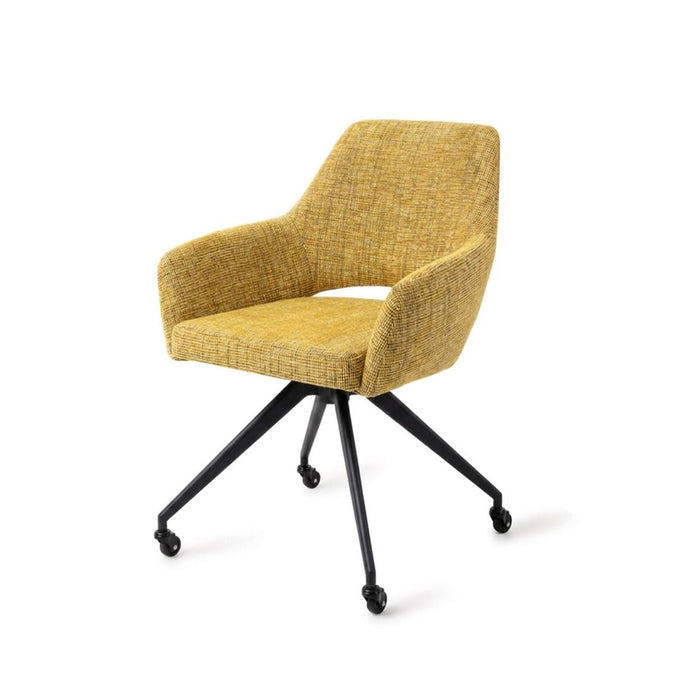 Jesper Home Eetkamerstoel Yanai Glide Black - Lemon Lines