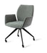 Jesper Home Eetkamerstoel Misaki Glide Black - Breezy Blue
