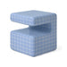 Jesper Home Bijzettafel Takamu 45 x 45cm - Cashmere Grid - Vierkant