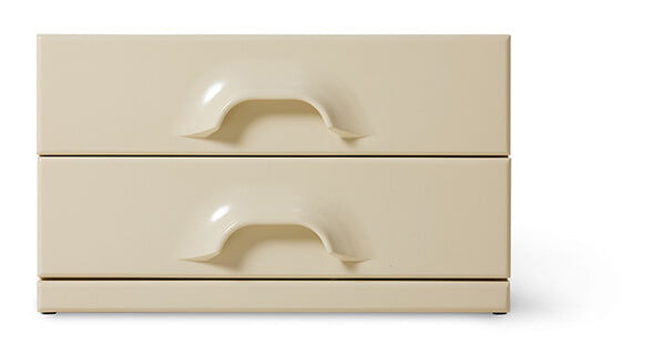 HKliving Ladekast Chest 2 lades - Crème
