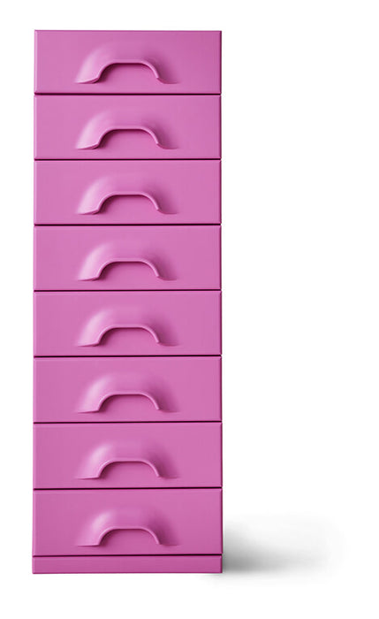HKliving Ladekast Chest Met 8 lades - Urban Pink