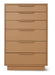 HKliving Ladekast Chest Met 6 lades - Camel