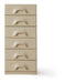 HKliving Ladekast Chest Met 6 lades - Crème