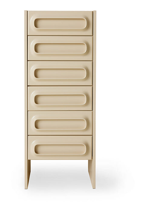 HKliving Ladekast Space Met 6 laden - Crème