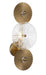 Richmond Wandlamp Aidan 45cm - Brushed Gold