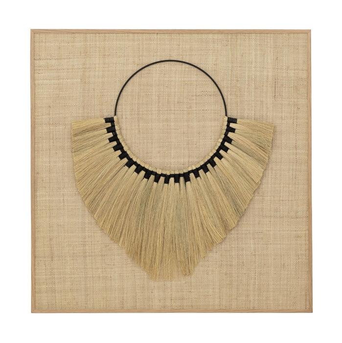 MUST Living Wandpaneel Bernardo Palmblad, 100 x 100cm - Naturel