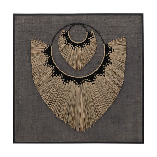MUST Living Wandpaneel Pedro Palmblad, 100 x 100cm - Naturel