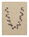 MUST Living Wandpaneel Giovanni Geweven palm en resin, 122 x 90cm - Naturel