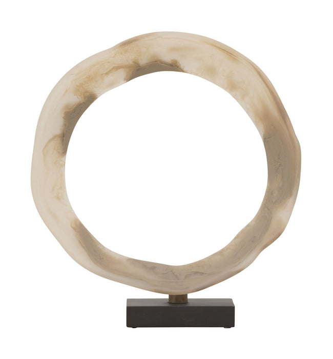 MUST Living Ornament Buco Resin, 41 x 38cm - BEIGE