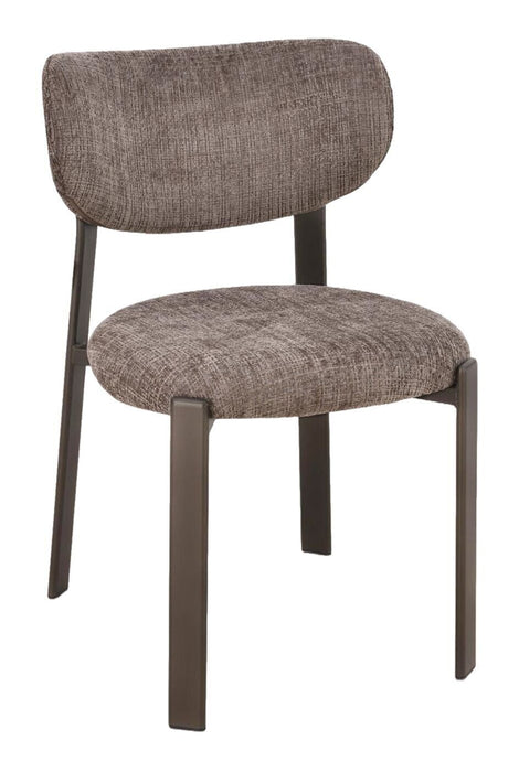 MUST Living Eetkamerstoel Bowie Monza stof - Taupe