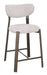 MUST Living Barstoel Bowie Monza stof - Naturel (zithoogte 65cm)