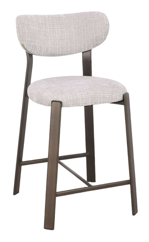 MUST Living Barstoel Bowie Monza stof - Naturel (zithoogte 65cm)