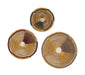 MUST Living Wanddecoratie Isla Set van 3stuka, Ø40/50/60cm - Meerkleurig