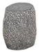 MUST Living Organische Salontafel Rock Cement, Ø36cm - Zwart - Rond