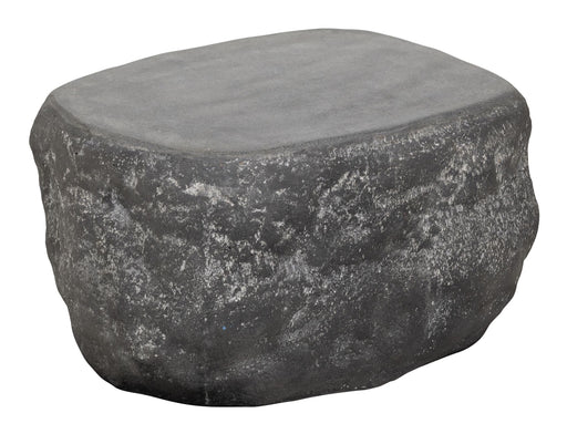 MUST Living Organische Salontafel Rock Cement, 53 x 33cm - Zwart
