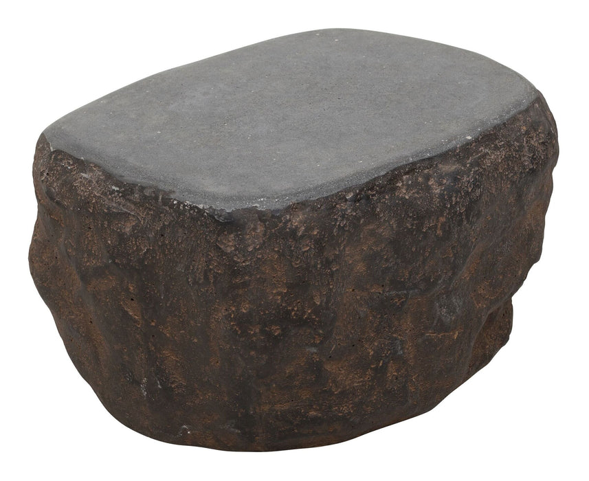 MUST Living Organische Salontafel Rock Cement, 53 x 33cm - Roest