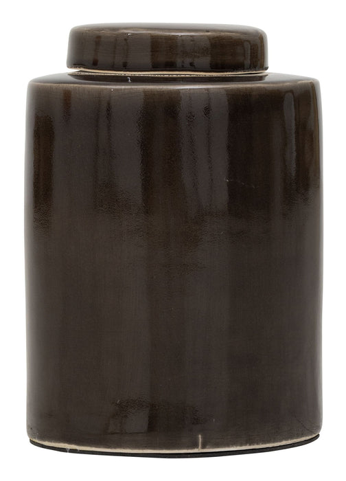MUST Living Voorraadpot Earth Keramiek, Ø20cm - Bruin