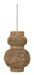 MUST Living Hanglamp Ronda Abaca Ø42 cm - Naturel