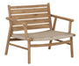 MUST Living Fauteuil Ono Teakhout en touw - Beige