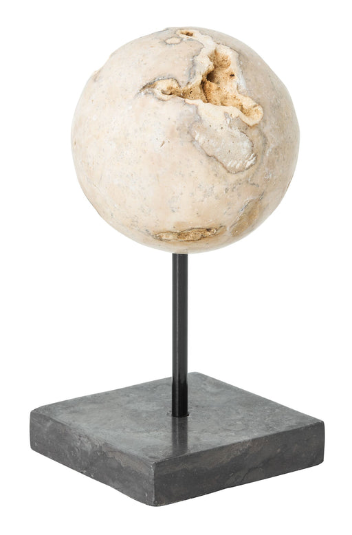 MUST Living Ornament Cheese Stone Marmer - Beige