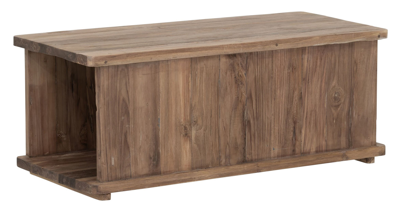 MUST Living Salontafel Corso Teakhout, 90 x 40 cm - Bruin