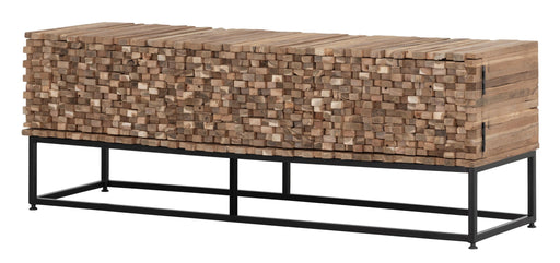 MUST Living TV-meubel Sticks Teakhout, 145cm - Bruin