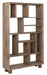 MUST Living Boekenkast Don Teakhout, 195 x 120cm - Bruin
